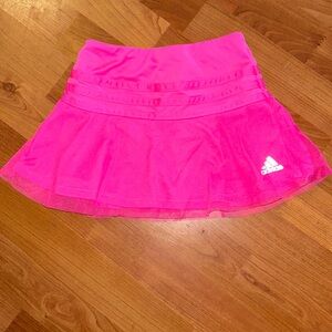 Adidas size 5 girls tennis skort